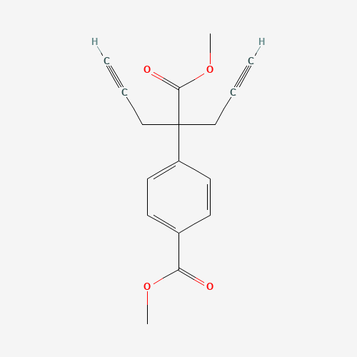 Methyl 4-(4-(methoxycarbonyl)hepta-1,6-diyn-4-yl)benzoate