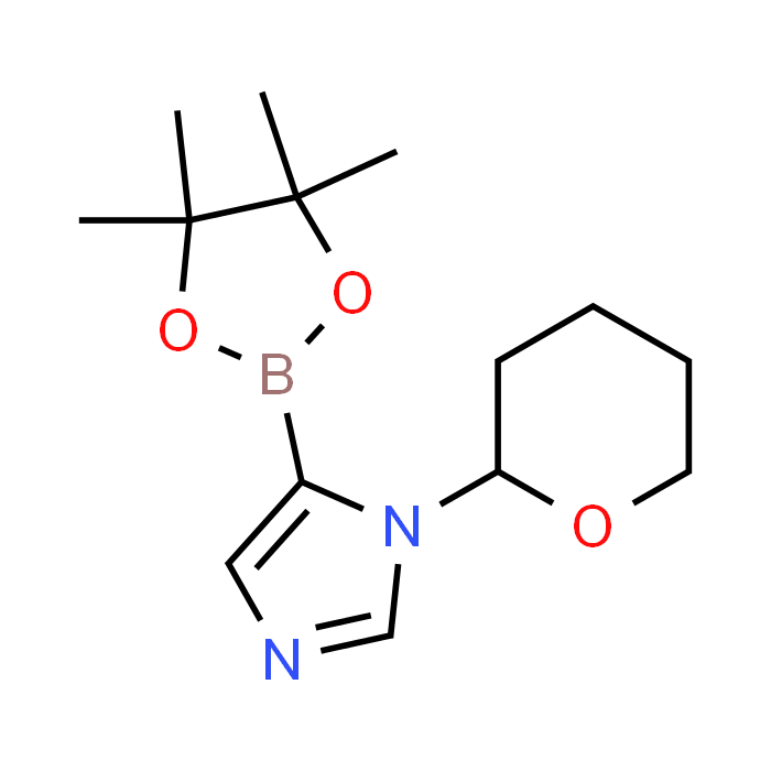 1-(Tetrahydro-2H-pyran-2-yl)-5-(4,4,5,5-tetramethyl-1,3,2-dioxaborolan-2-yl)-1H-imidazole