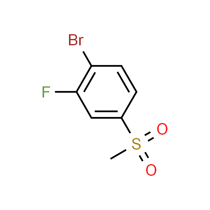 1-Bromo-2-fluoro-4-(methylsulfonyl)benzene