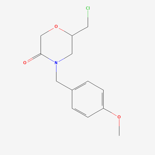 6-(Chloromethyl)-4-(4-methoxybenzyl)morpholin-3-one
