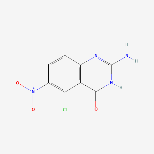 2-Amino-5-chloro-6-nitroquinazolin-4(3H)-one
