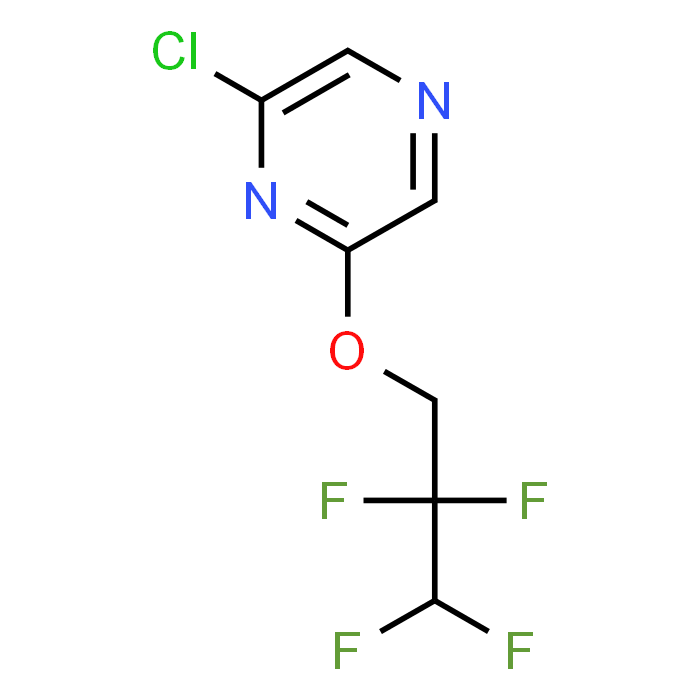 2-Chloro-6-(2,2,3,3-tetrafluoropropoxy)pyrazine