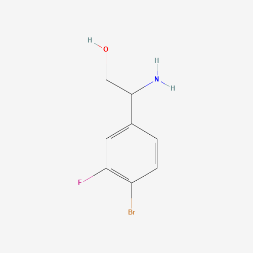 2-Amino-2-(4-bromo-3-fluorophenyl)ethan-1-ol