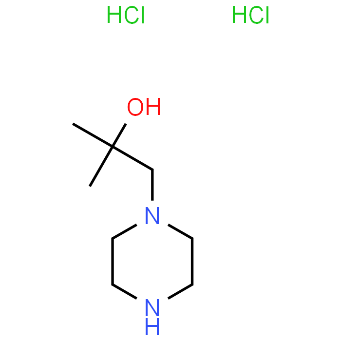 2-Methyl-1-(piperazin-1-yl)propan-2-ol dihydrochloride
