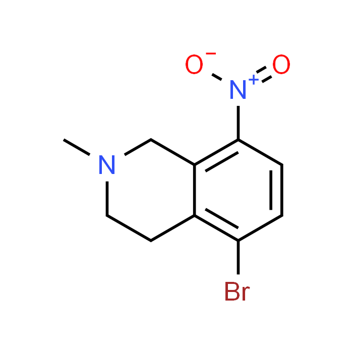 5-Bromo-2-methyl-8-nitro-1,2,3,4-tetrahydroisoquinoline