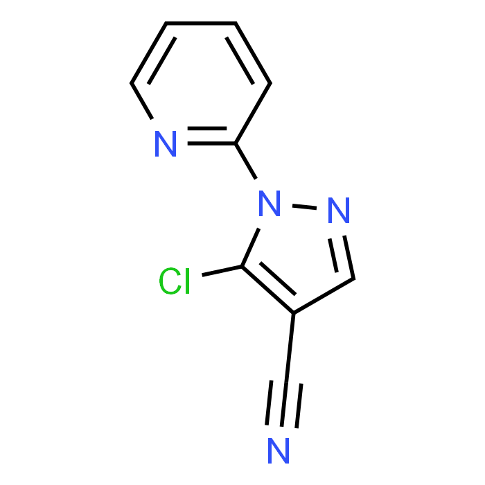 5-Chloro-1-(pyridin-2-yl)-1H-pyrazole-4-carbonitrile