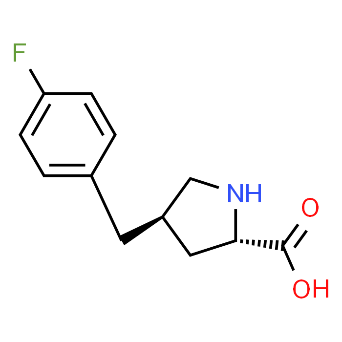 (2S,4R)-4-(4-Fluorobenzyl)pyrrolidine-2-carboxylic acid