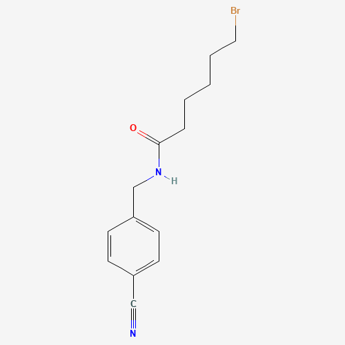 6-Bromo-N-(4-cyanobenzyl)hexanamide