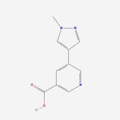 5-(1-Methyl-1H-pyrazol-4-yl)pyridine-3-carboxylic acid