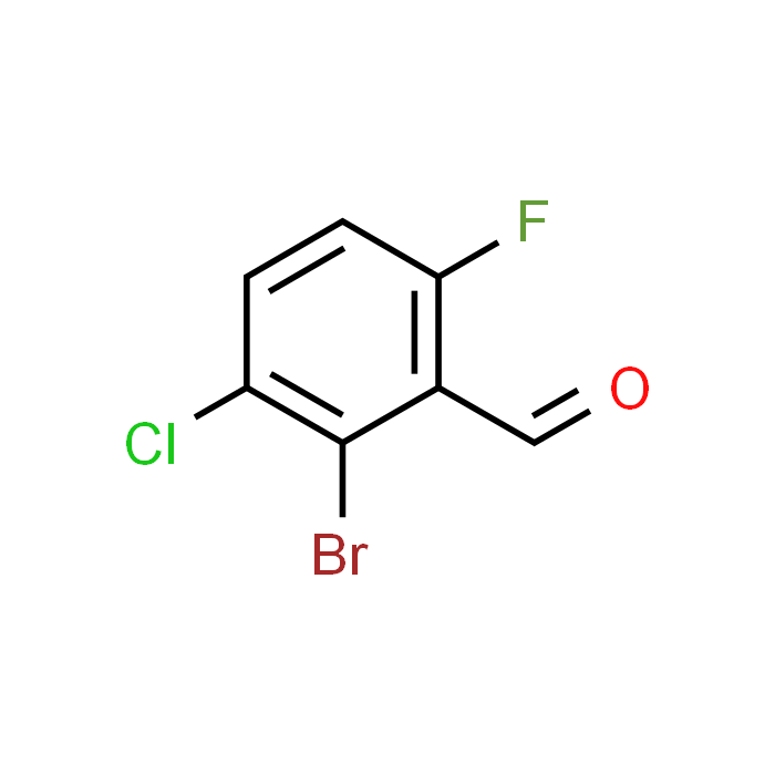 2-Bromo-3-chloro-6-fluorobenzaldehyde
