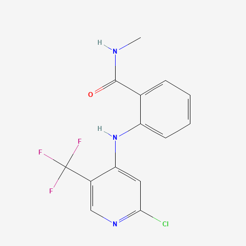 2-((2-Chloro-5-(trifluoromethyl)pyridin-4-yl)amino)-N-methylbenzamide