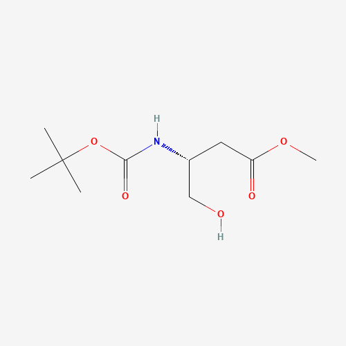 Methyl (R)-3-((tert-butoxycarbonyl)amino)-4-hydroxybutanoate
