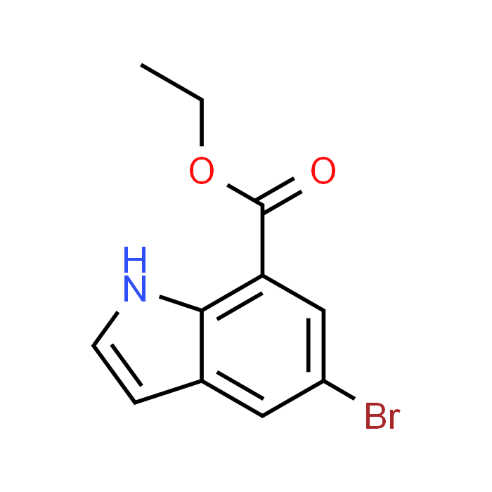Ethyl 5-bromo-1H-indole-7-carboxylate