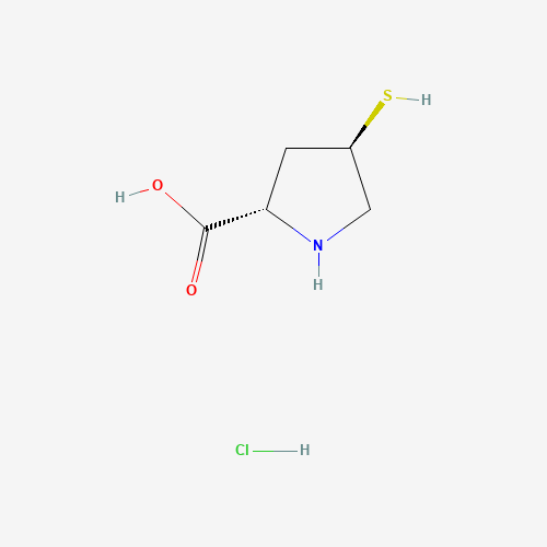 (2S,4R)-4-Mercaptopyrrolidine-2-carboxylic acid hydrochloride