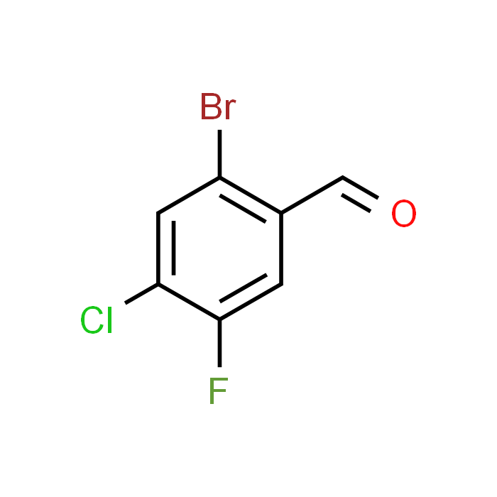 2-Bromo-4-chloro-5-fluorobenzaldehyde