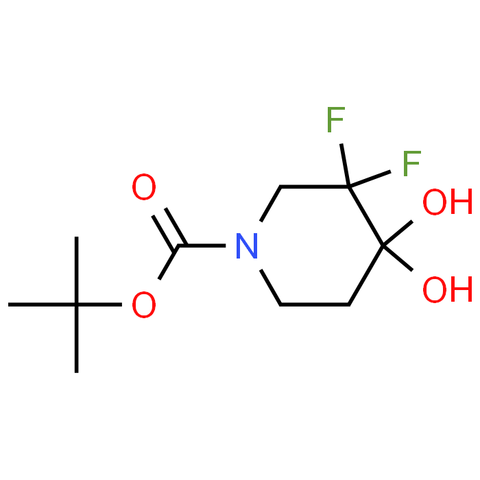 tert-Butyl 3,3-difluoro-4,4-dihydroxypiperidine-1-carboxylate