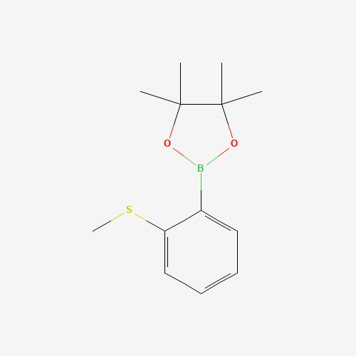 4,4,5,5-Tetramethyl-2-(2-(methylthio)phenyl)-1,3,2-dioxaborolane