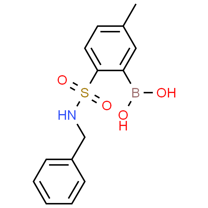 (2-(N-Benzylsulfamoyl)-5-methylphenyl)boronic acid