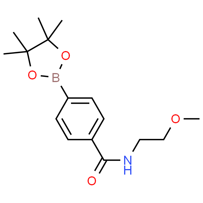 N-(2-Methoxyethyl)-4-(4,4,5,5-tetramethyl-1,3,2-dioxaborolan-2-yl)benzamide