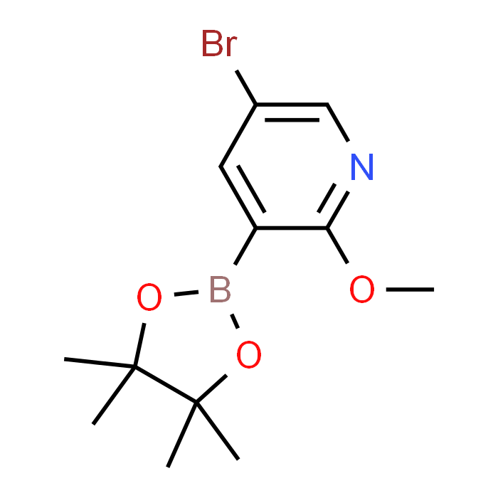 5-Bromo-2-methoxy-3-(4,4,5,5-tetramethyl-1,3,2-dioxaborolan-2-yl)pyridine