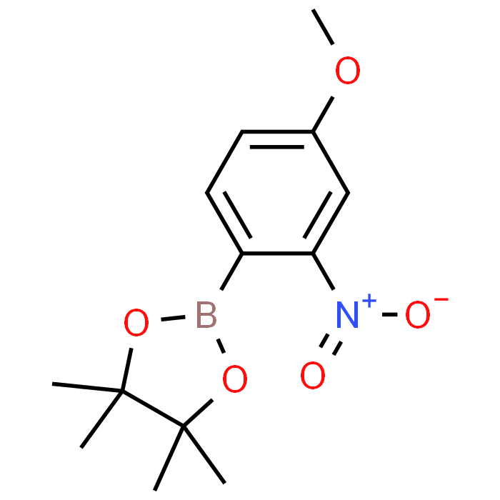 2-(4-Methoxy-2-nitrophenyl)-4,4,5,5-tetramethyl-1,3,2-dioxaborolane