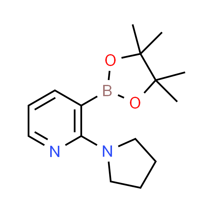 2-(Pyrrolidin-1-yl)-3-(4,4,5,5-tetramethyl-1,3,2-dioxaborolan-2-yl)pyridine