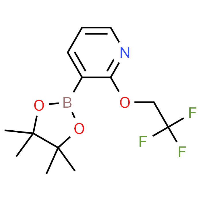 3-(4,4,5,5-Tetramethyl-1,3,2-dioxaborolan-2-yl)-2-(2,2,2-trifluoroethoxy)pyridine