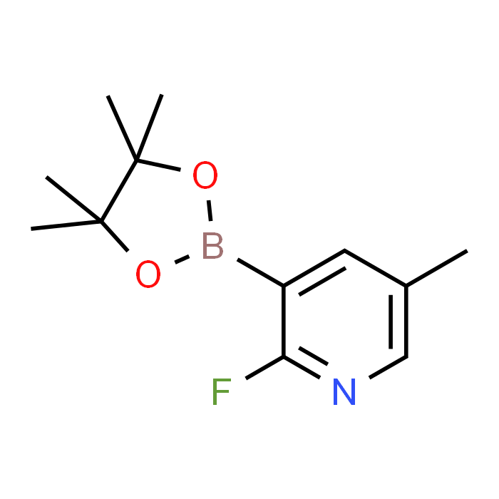 2-Fluoro-5-methyl-3-(4,4,5,5-tetramethyl-1,3,2-dioxaborolan-2-yl)pyridine