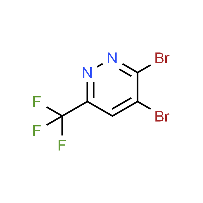 3,4-Dibromo-6-(trifluoromethyl)pyridazine