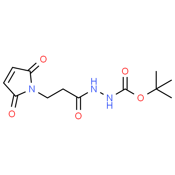 tert-Butyl 2-(3-(2,5-dioxo-2,5-dihydro-1H-pyrrol-1-yl)propanoyl)hydrazinecarboxylate