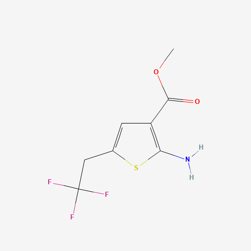 Methyl 2-amino-5-(2,2,2-trifluoroethyl)thiophene-3-carboxylate