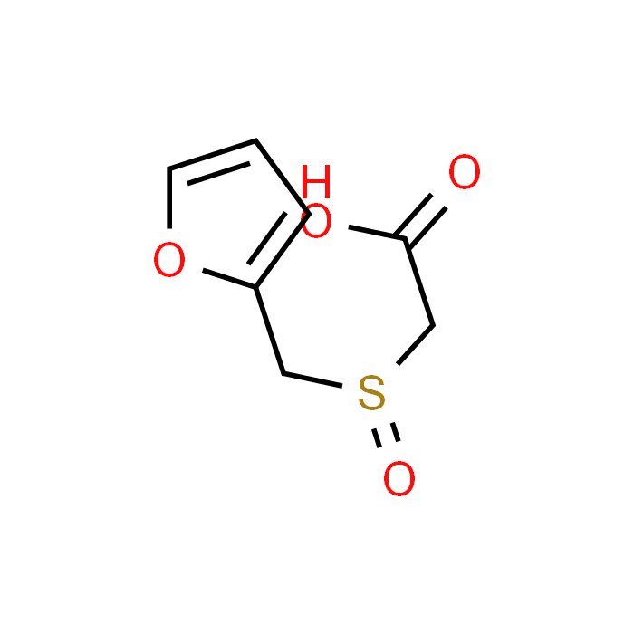 2-((Furan-2-ylmethyl)sulfinyl)acetic acid