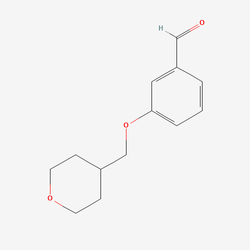 3-((Tetrahydro-2H-pyran-4-yl)methoxy)benzaldehyde
