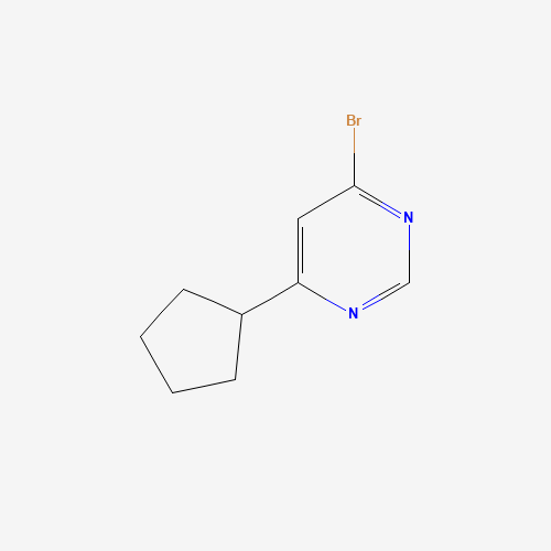 4-Bromo-6-cyclopentylpyrimidine