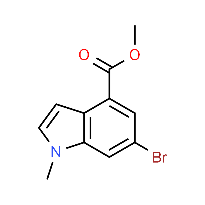 Methyl 6-bromo-1-methyl-1H-indole-4-carboxylate