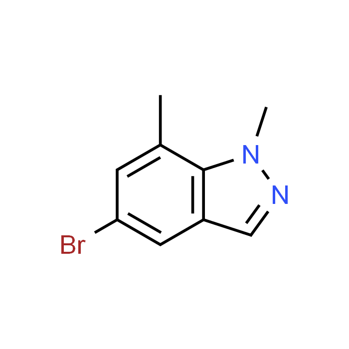 5-Bromo-1,7-dimethyl-1H-indazole