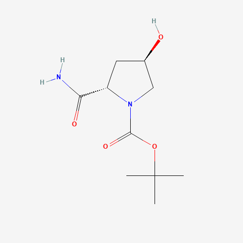 (2S,4R)-tert-Butyl 2-carbamoyl-4-hydroxypyrrolidine-1-carboxylate