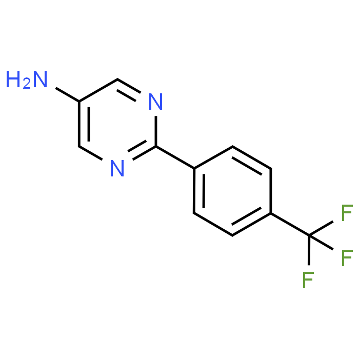 2-(4-(Trifluoromethyl)phenyl)pyrimidin-5-amine