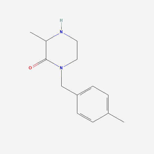 3-Methyl-1-(4-methylbenzyl)piperazin-2-one
