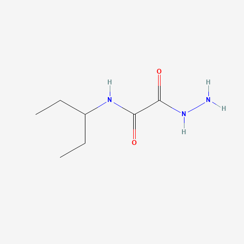 1-(Hydrazinecarbonyl)-N-(pentan-3-yl)formamide