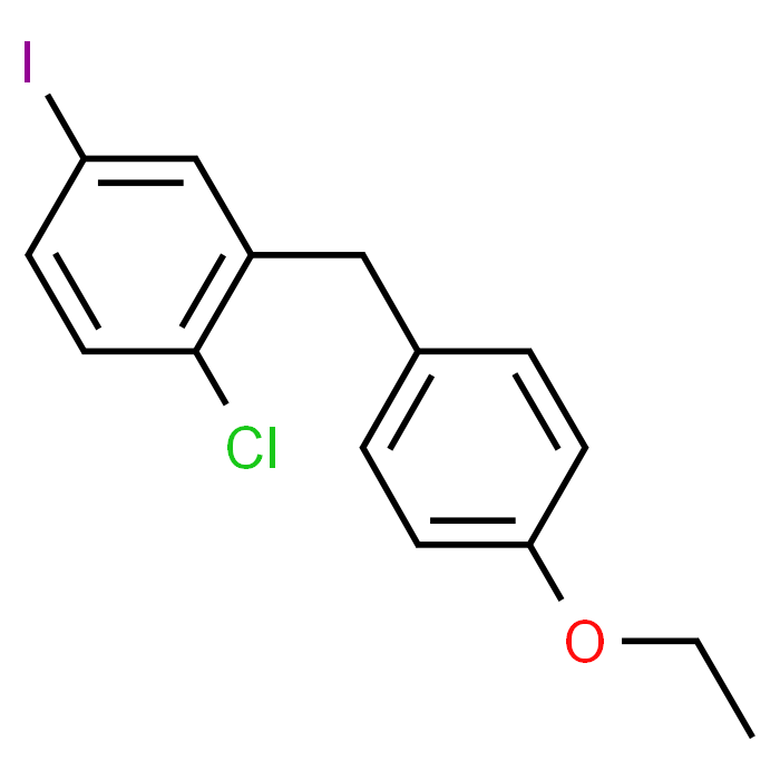 1-Chloro-2-(4-ethoxybenzyl)-4-iodobenzene