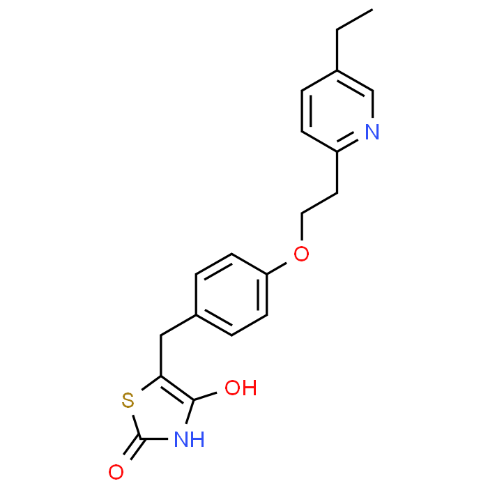 5-(4-(2-(5-Ethylpyridin-2-yl)ethoxy)benzyl)thiazolidine-2,4-dione