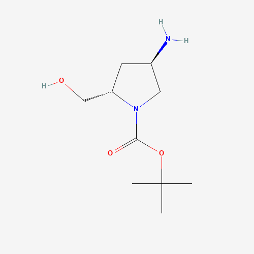 (2S,4R)-tert-Butyl 4-amino-2-(hydroxymethyl)pyrrolidine-1-carboxylate