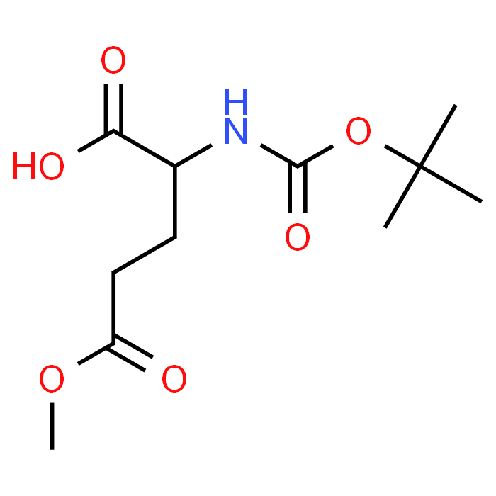 2-((tert-Butoxycarbonyl)amino)-5-methoxy-5-oxopentanoic acid