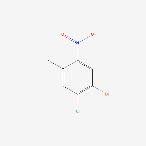1-Bromo-2-chloro-4-methyl-5-nitrobenzene