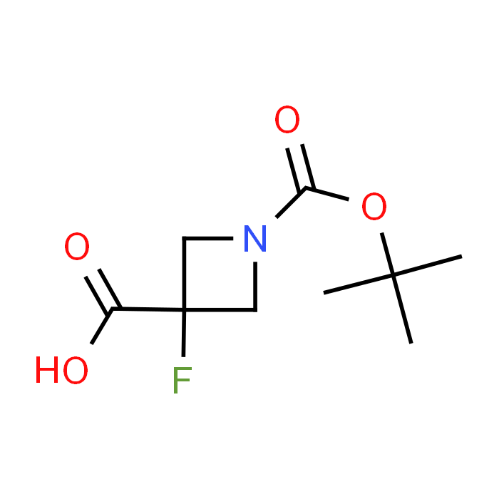 1-(tert-Butoxycarbonyl)-3-fluoroazetidine-3-carboxylic acid