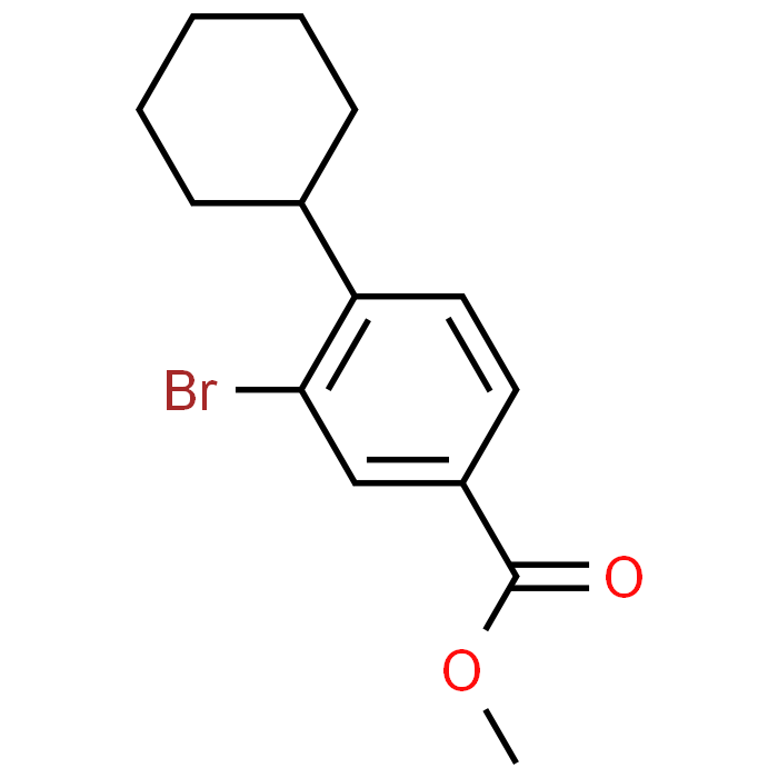 Methyl 3-bromo-4-cyclohexylbenzoate