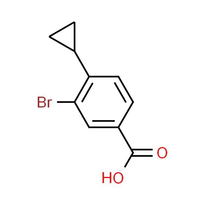 3-Bromo-4-cyclopropylbenzoic acid
