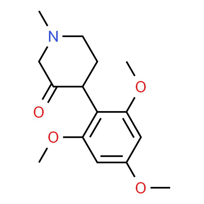 1-Methyl-4-(2,4,6-trimethoxyphenyl)piperidin-3-one
