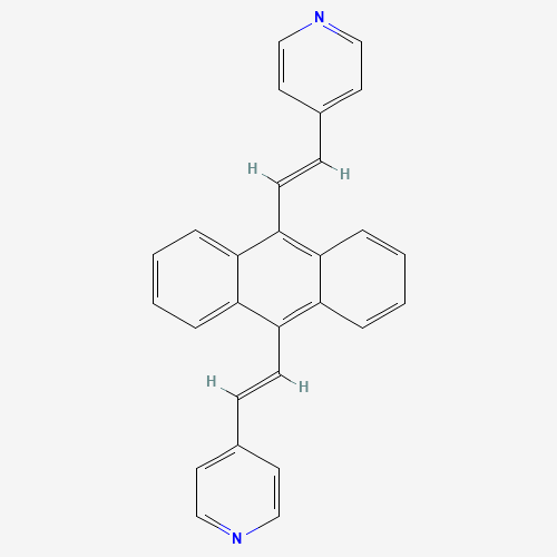 9,10-Bis((E)-2-(pyridin-4-yl)vinyl)anthracene